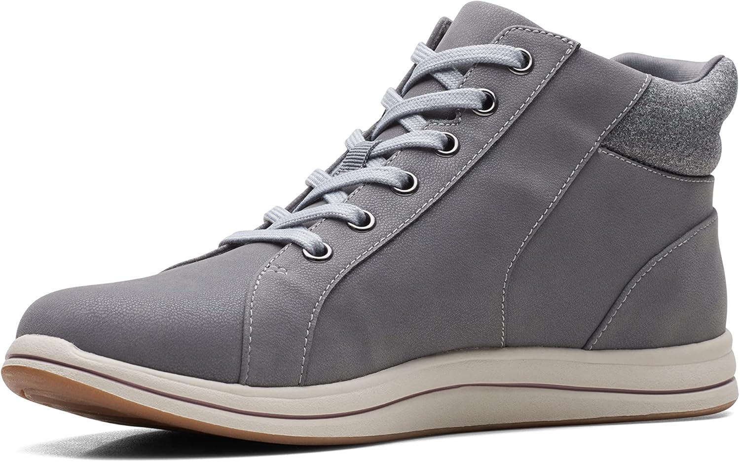 imageClarks Womens Breeze Glide Cloudsteppers Ankle BootDark Grey