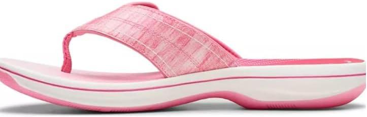 imageClarks Womens Breeze Reyna Cloudsteppers FlipFlopPink Synthetic