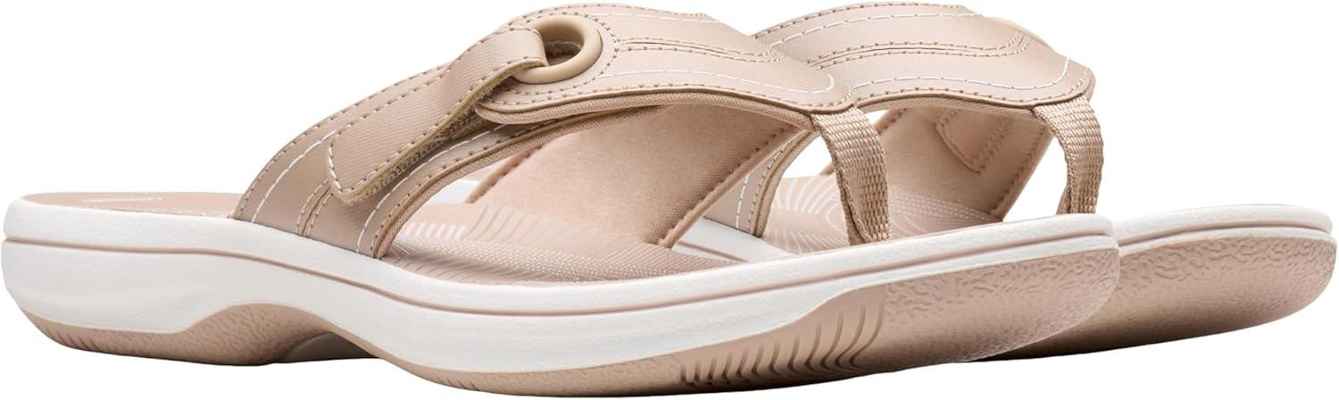 imageClarks Womens Breeze Reyna Cloudsteppers FlipFlopSand