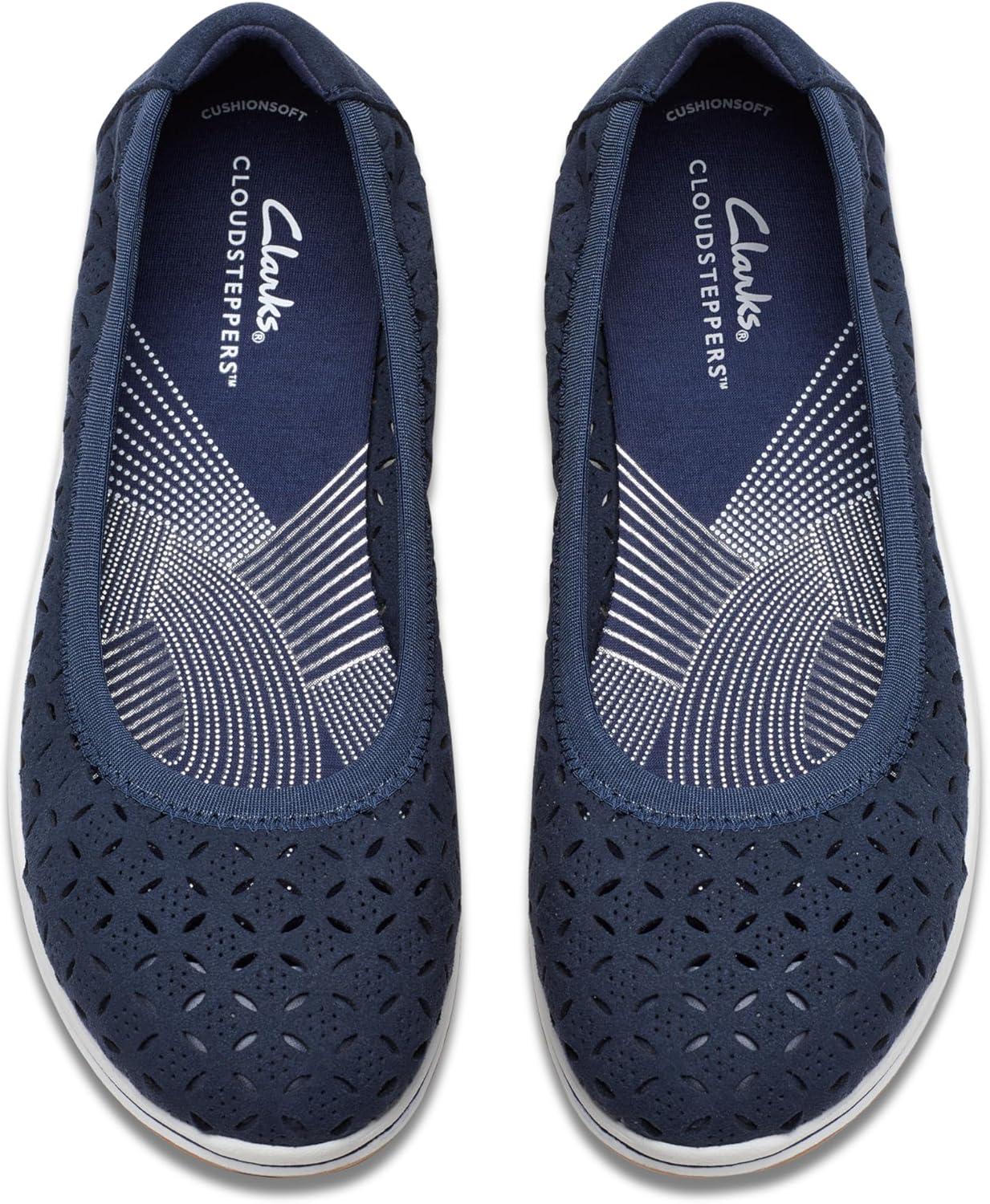 imageClarks Womens Breeze Roam ShoesNavy