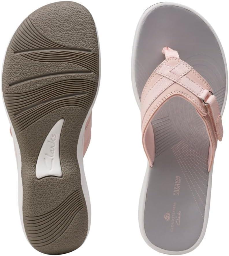 imageClarks Womens Breeze Sea FlipFlopBlush Synthetic