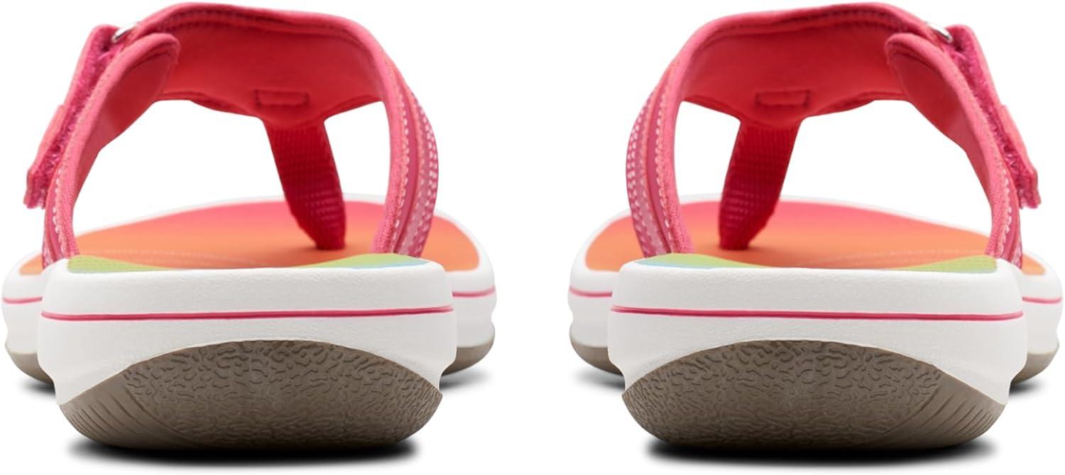 imageClarks Womens Breeze Sea FlipFlopBright Pink Ombre