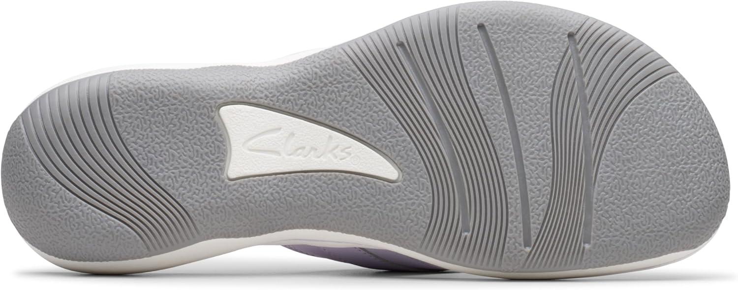 imageClarks Womens Breeze Sea FlipFlopLavender Nubuck