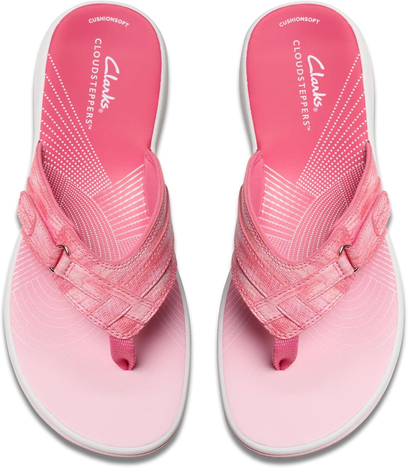 imageClarks Womens Breeze Sea FlipFlopPink Ombre
