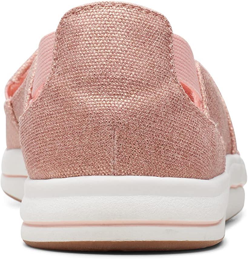 imageClarks Womens Breeze Step II LoafersPink Metal