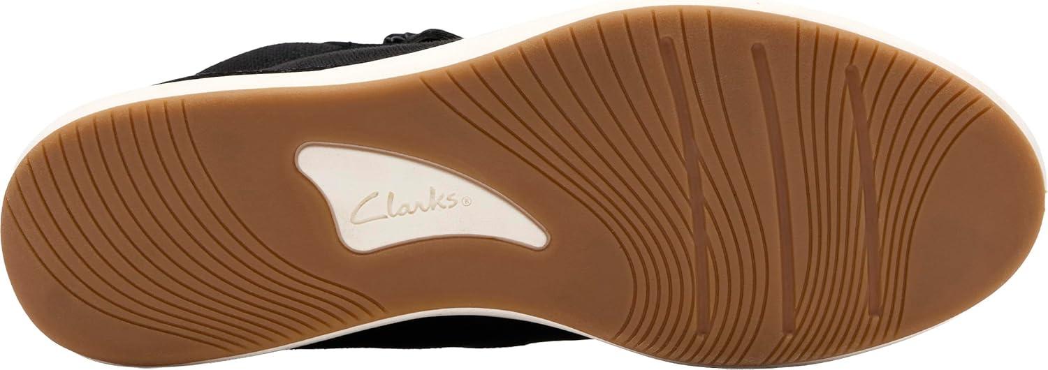 imageClarks Womens BreezeSky Rae Cloudsteppers Ankle BootBlack Textile