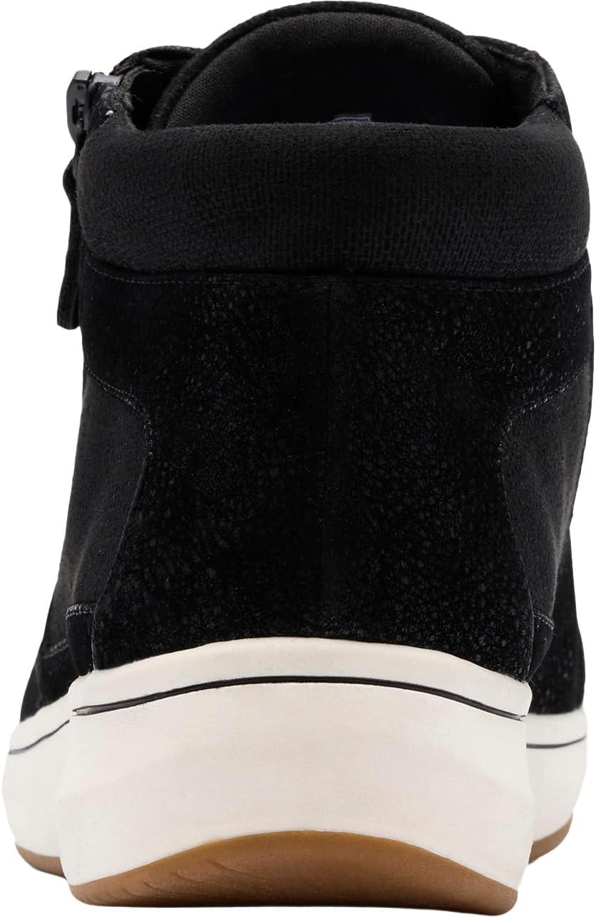imageClarks Womens BreezeSky Rae Cloudsteppers Ankle BootBlack Textile