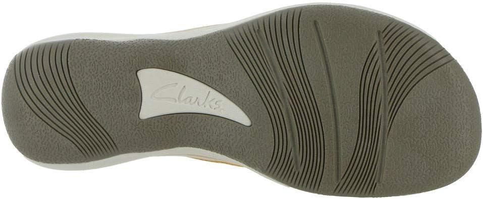 imageClarks Womens Brinkley Flora Cloudsteppers FlipFlopsYellow