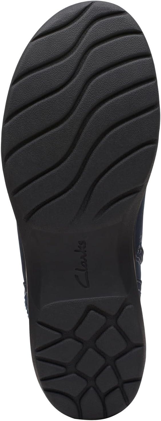 imageClarks Womens Carleigh Jade Ankle BootsNavy Nubuck