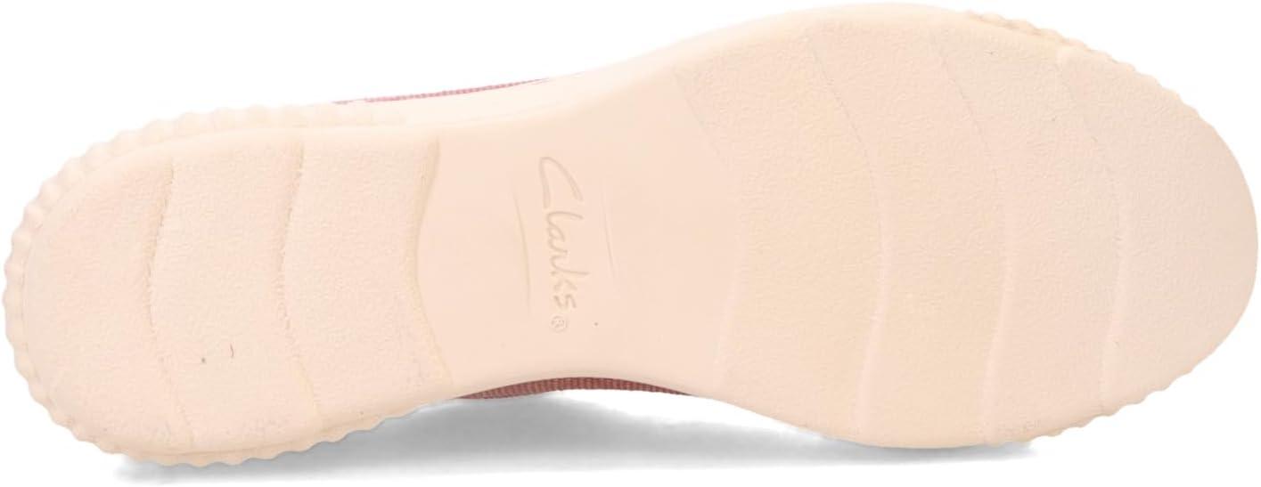 imageClarks Womens Caroline Echo Canvas Side Zip Fashion SneakerDusty Rose