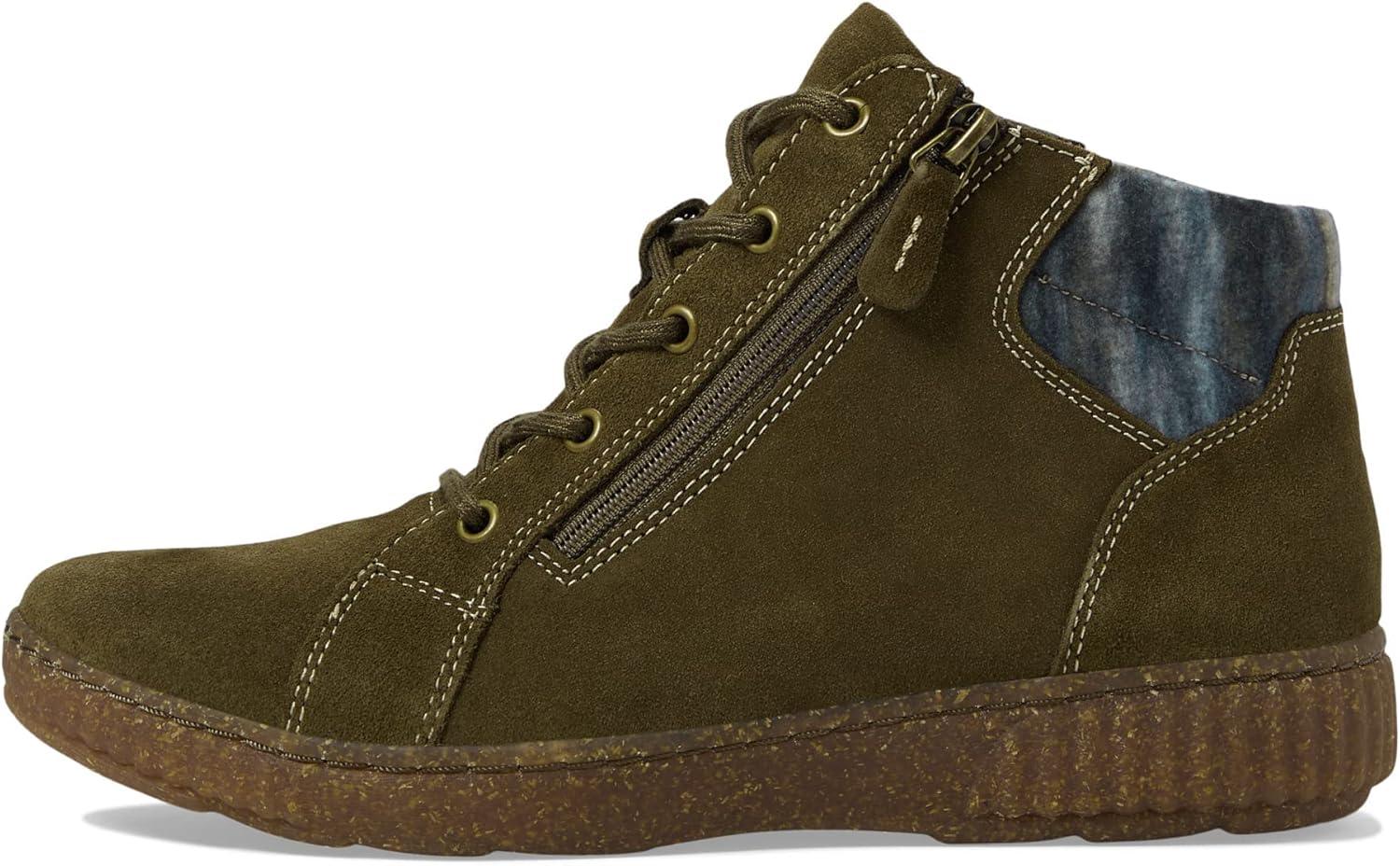 imageClarks Womens Caroline Park Ankle BootOlive Suede