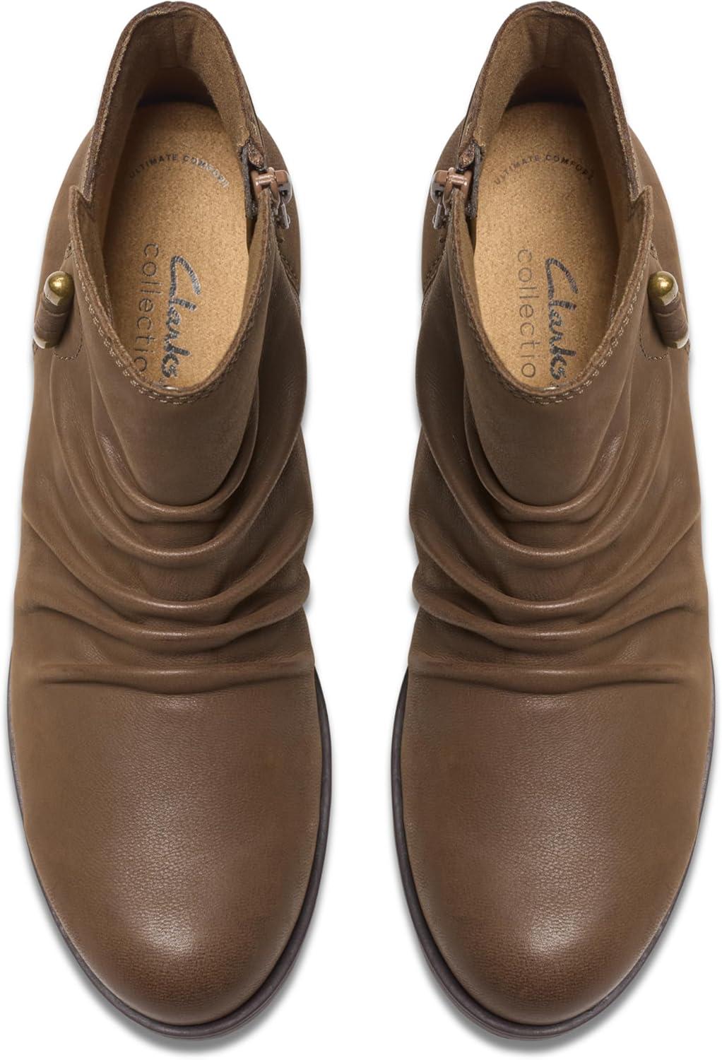 imageClarks Womens Charlten Rosa LoafersMushroom Nubuck