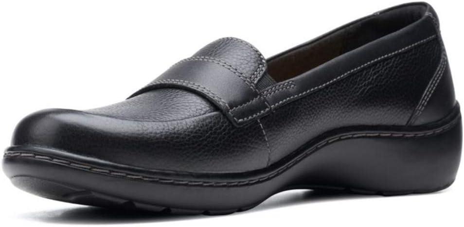imageClarks Womens Cora DaisyBlack Tumbled
