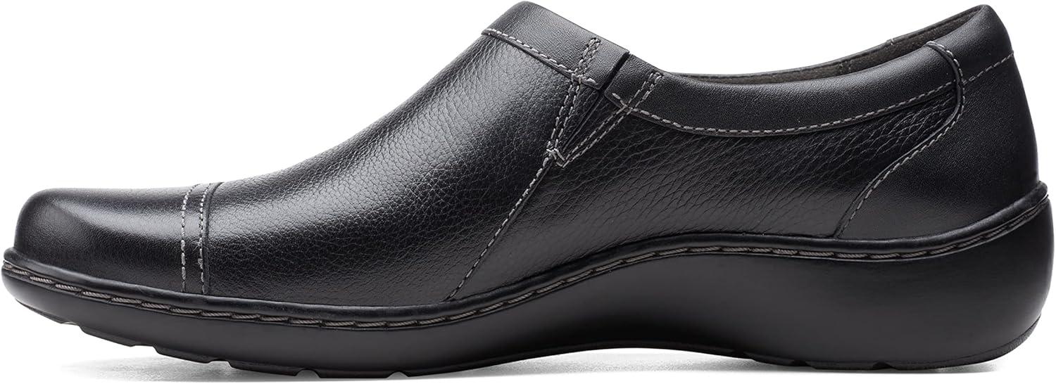 imageClarks Womens Cora GinyBlack Tumbled