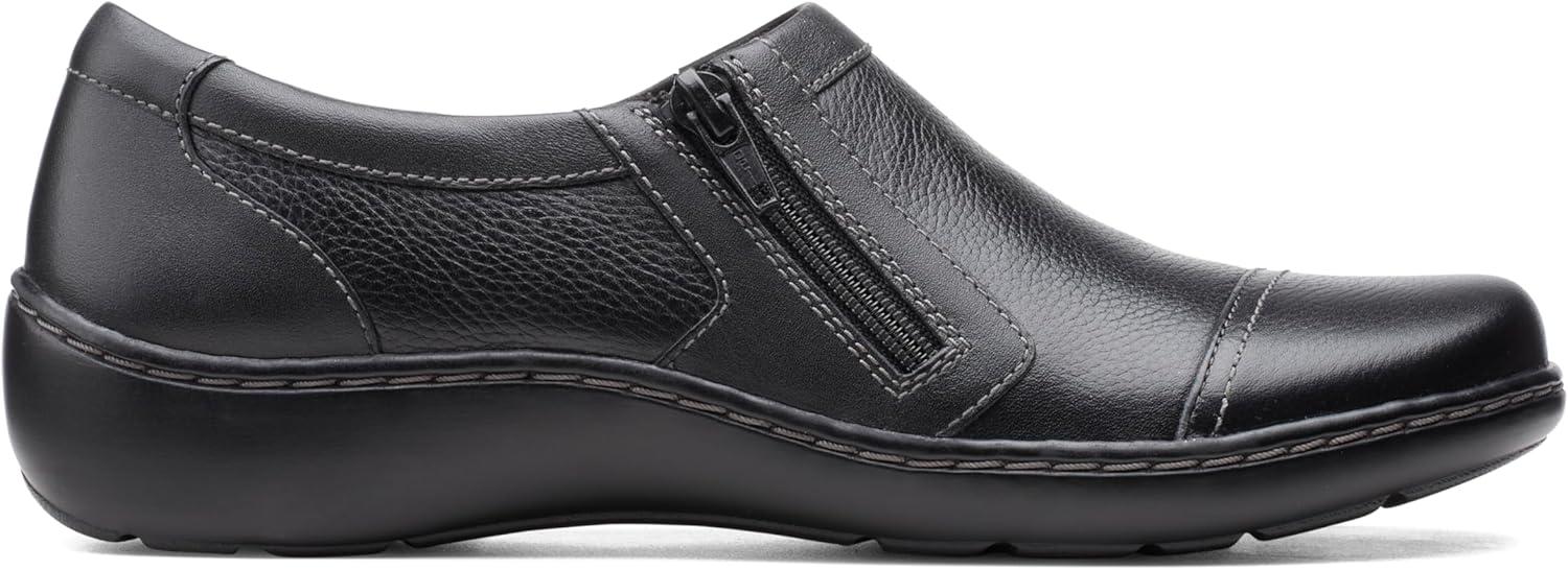 imageClarks Womens Cora GinyBlack Tumbled