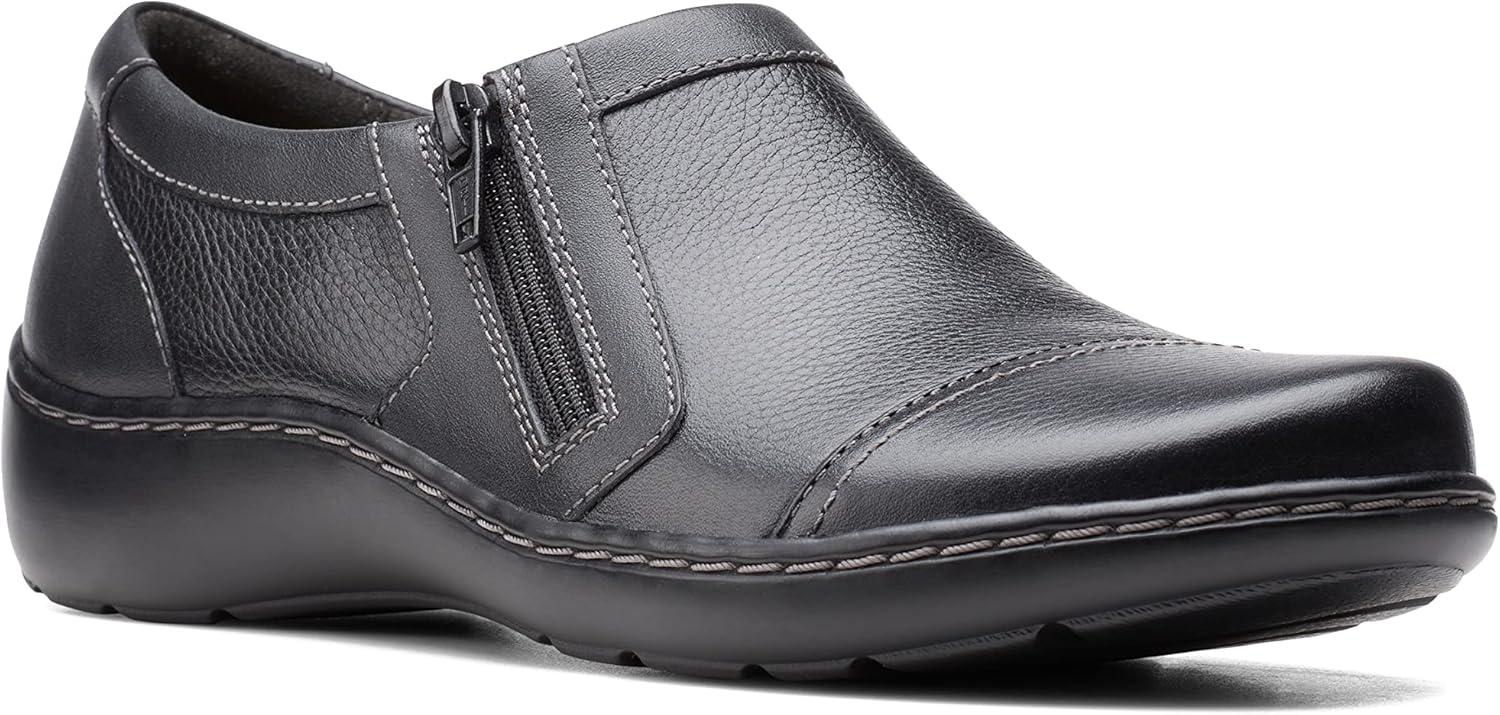 imageClarks Womens Cora GinyBlack Tumbled