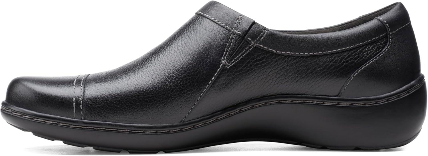 imageClarks Womens Cora GinyBlack Tumbled