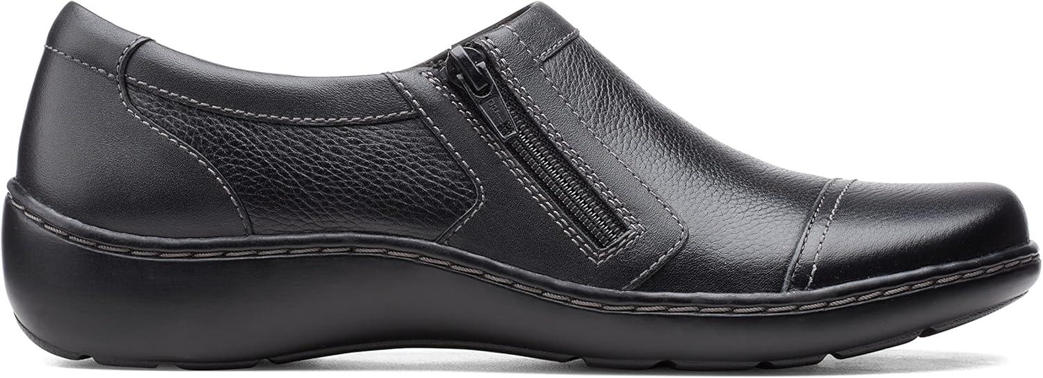 imageClarks Womens Cora GinyBlack Tumbled