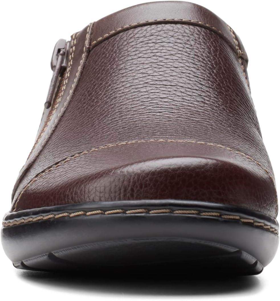 imageClarks Womens Cora GinyDark Brown Tumbled