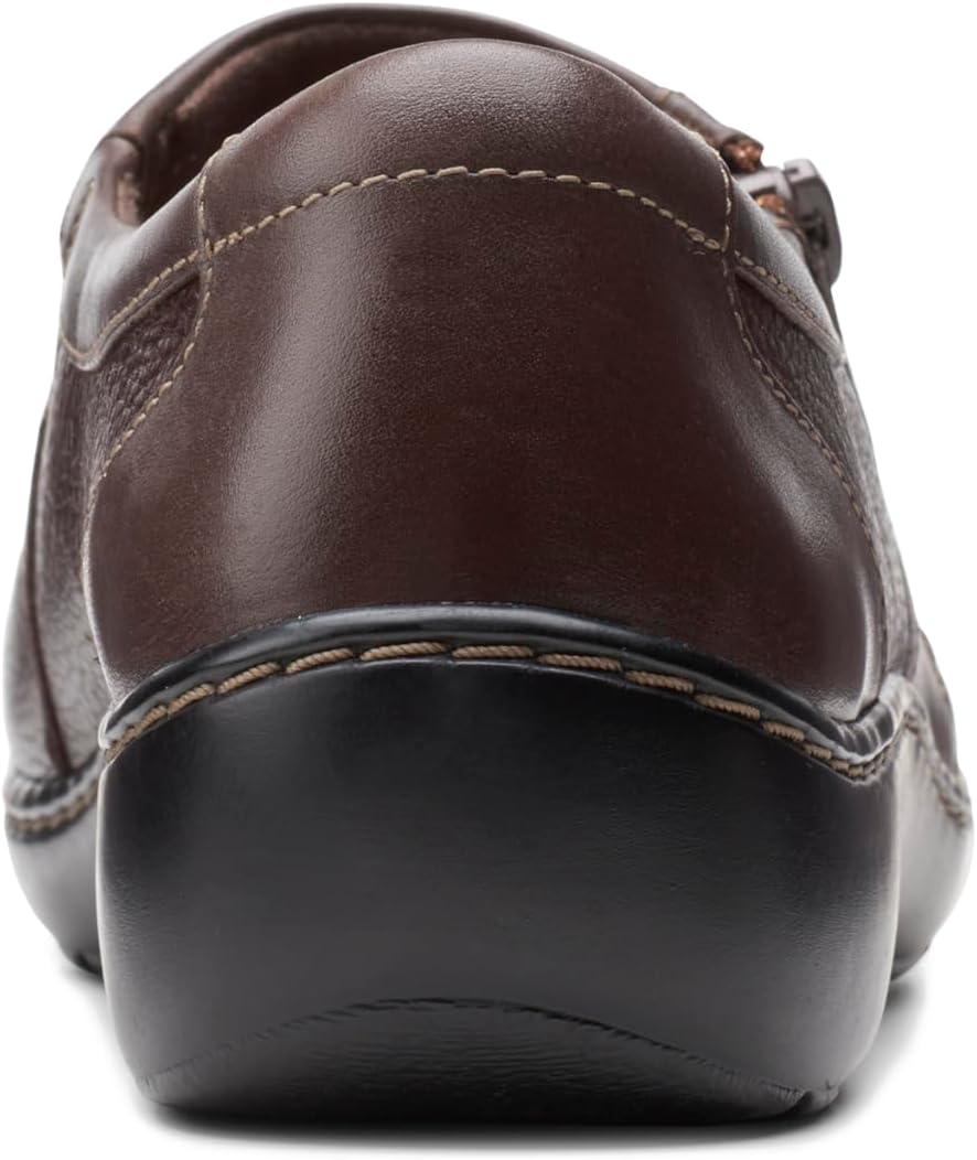 imageClarks Womens Cora GinyDark Brown Tumbled