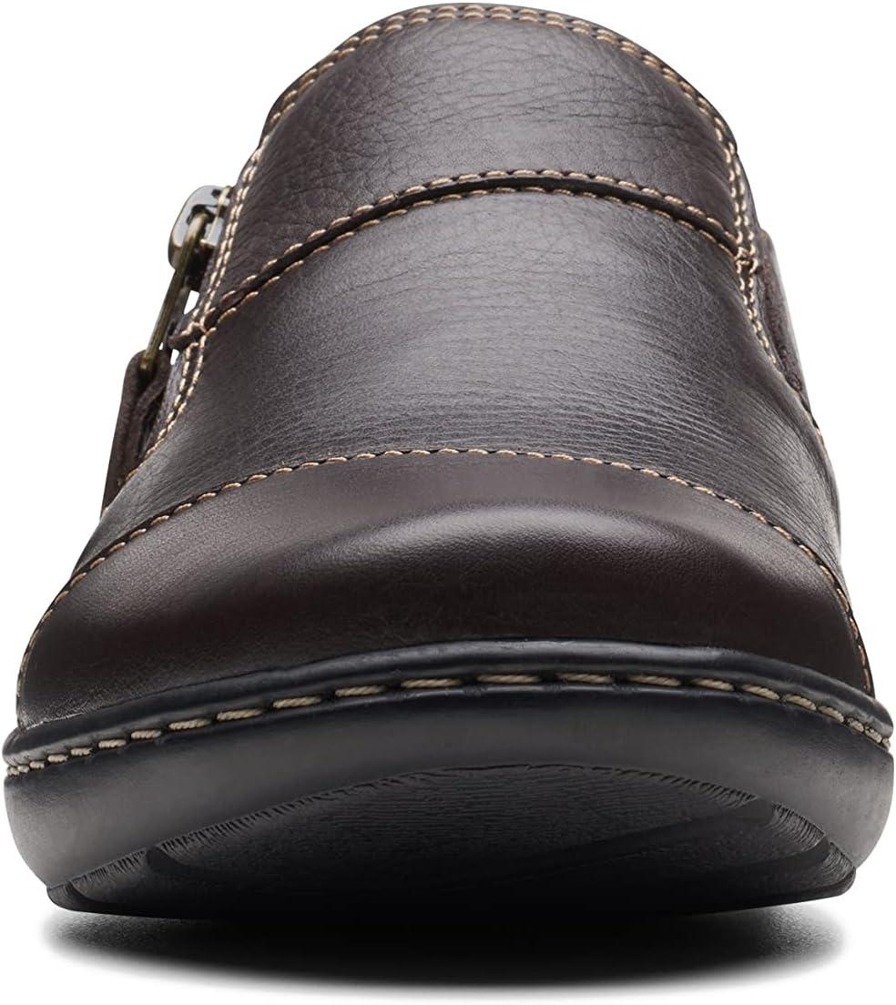imageClarks Womens Cora Harbor LoafersDark Brown