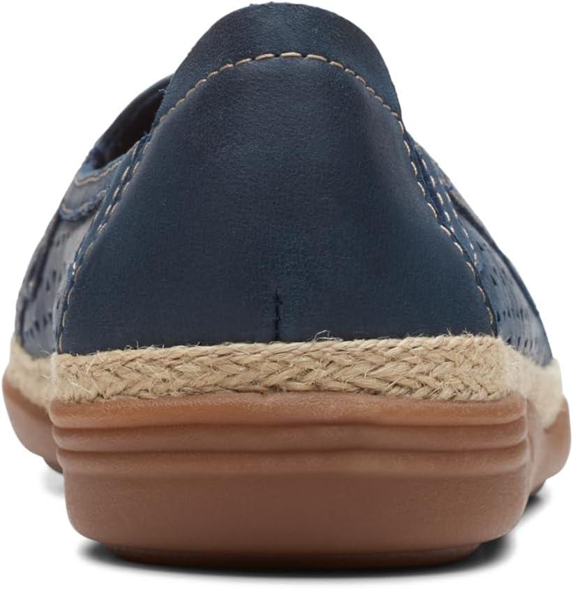 imageClarks Womens Elaina Ruby LoafersNavy Leather