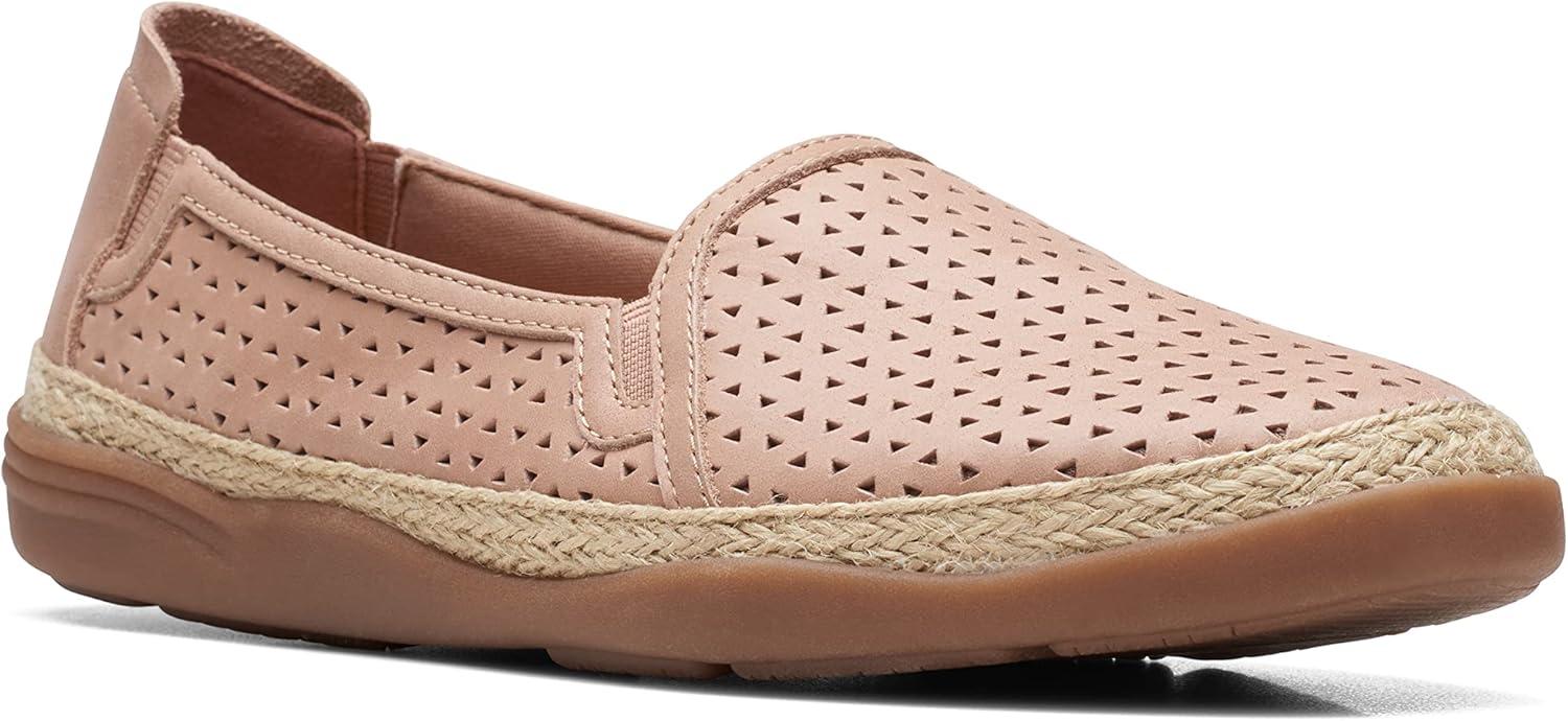 imageClarks Womens Elaina Ruby LoafersWarm Beige Leather