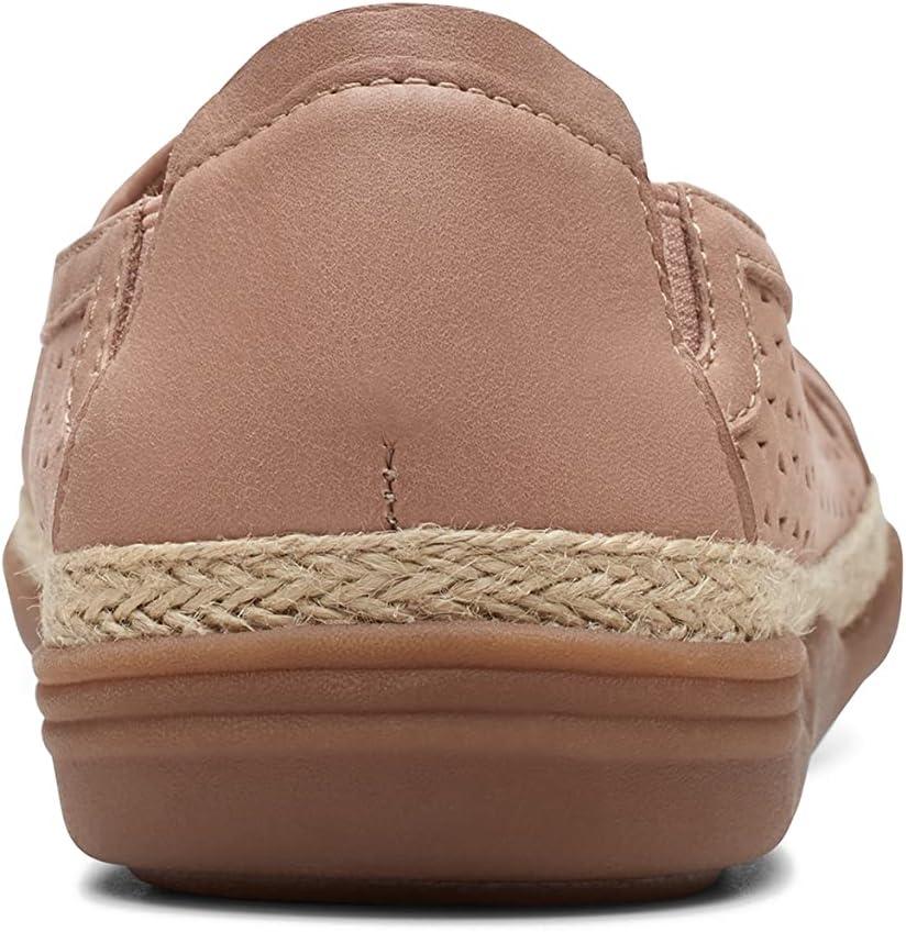 imageClarks Womens Elaina Ruby LoafersWarm Beige Leather