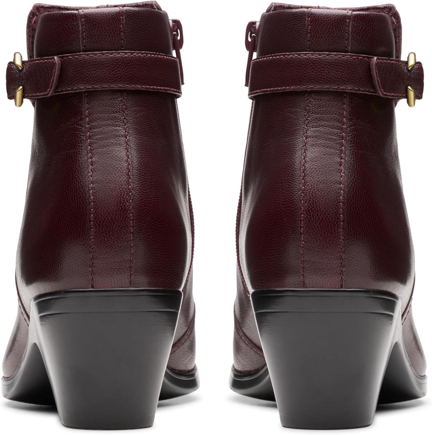 imageClarks Womens Emily2 Belle BootsWine Leather