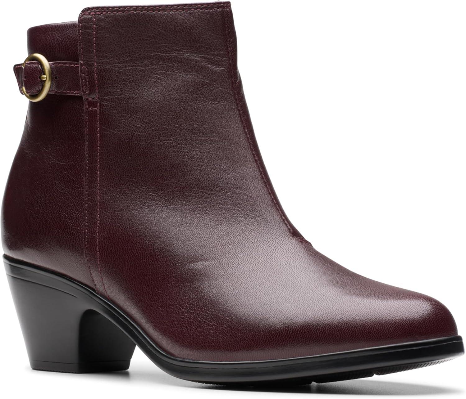 imageClarks Womens Emily2 Belle BootsWine Leather