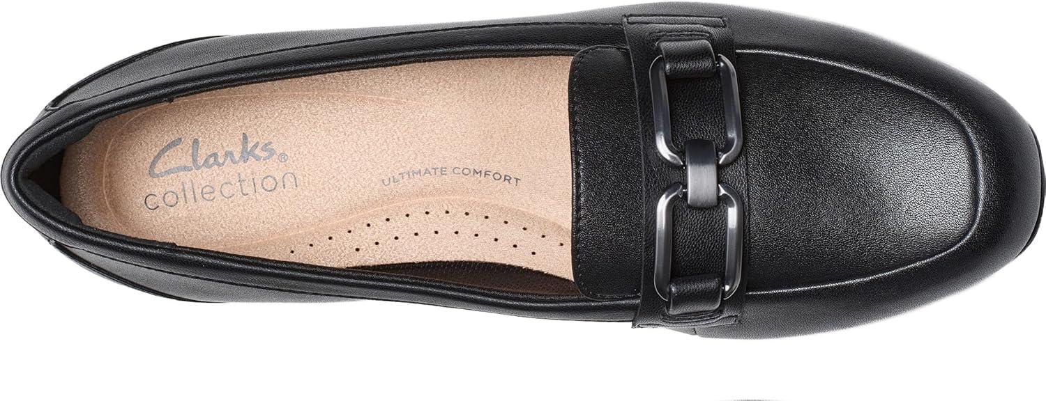 imageClarks Womens Juliet Echo LoaferBlack Leather