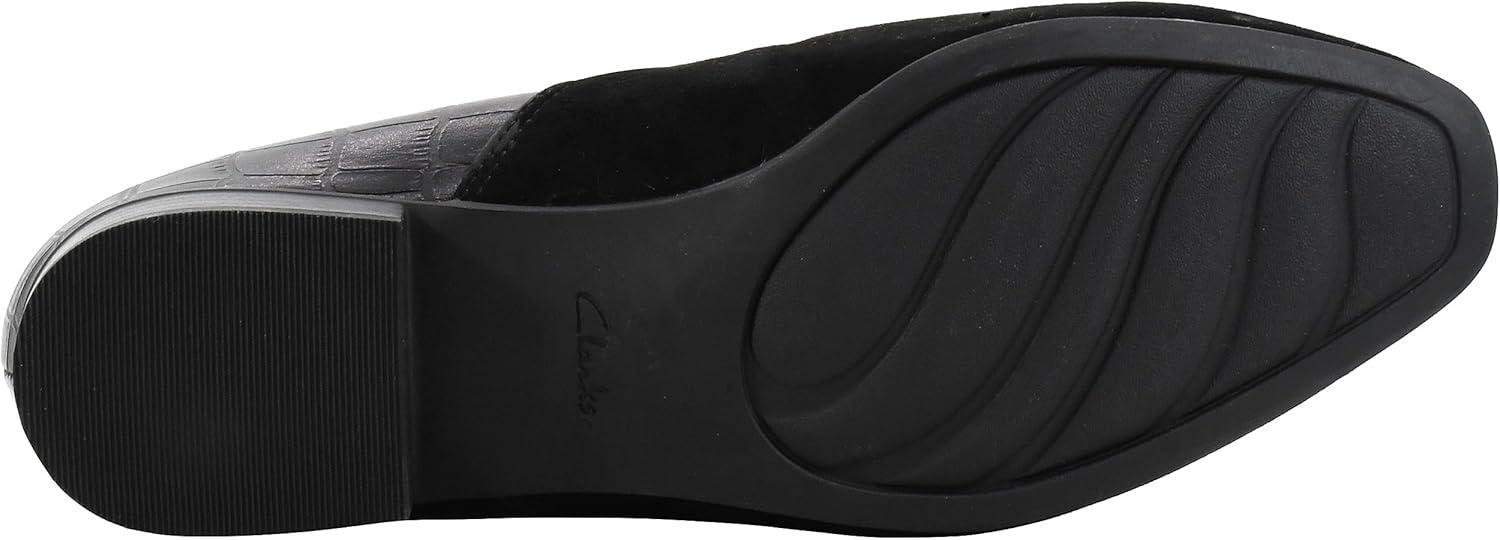 imageClarks Womens Juliet Palm LoaferBlack Suede