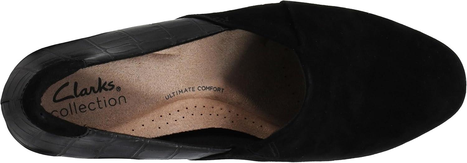 imageClarks Womens Juliet Palm LoaferBlack Suede