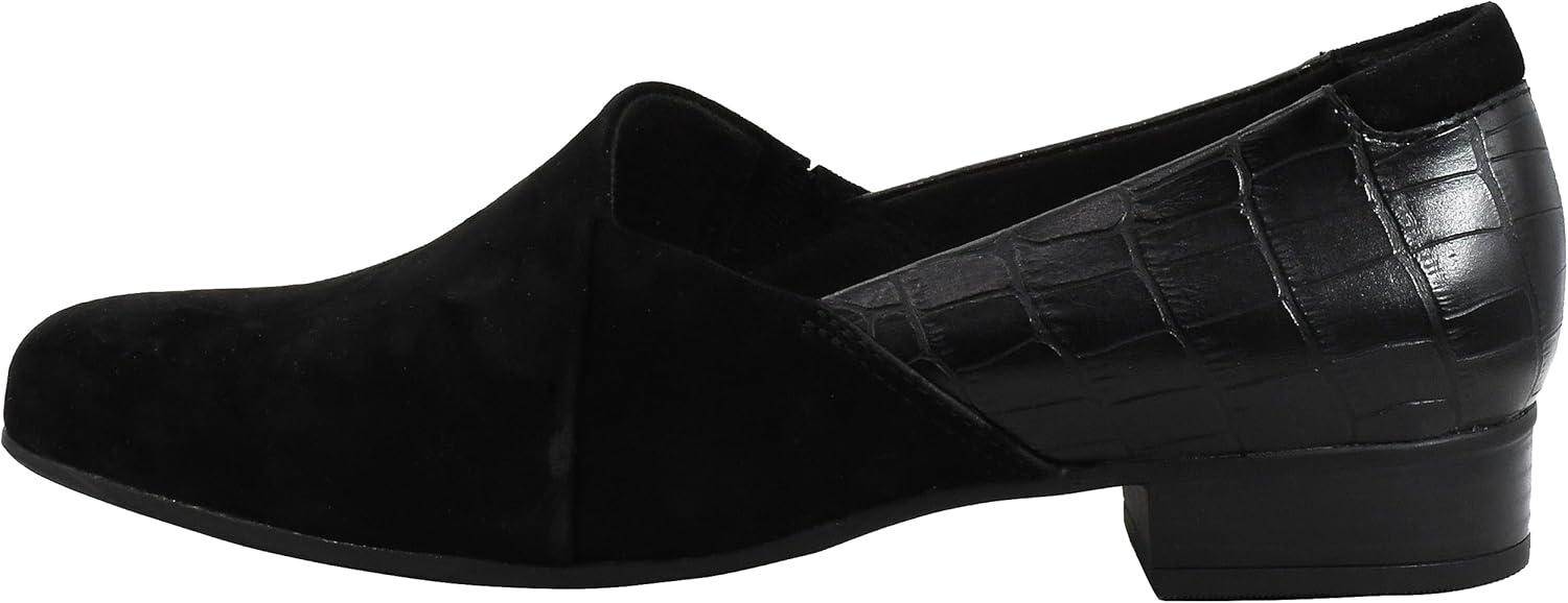 imageClarks Womens Juliet Palm LoaferBlack Suede