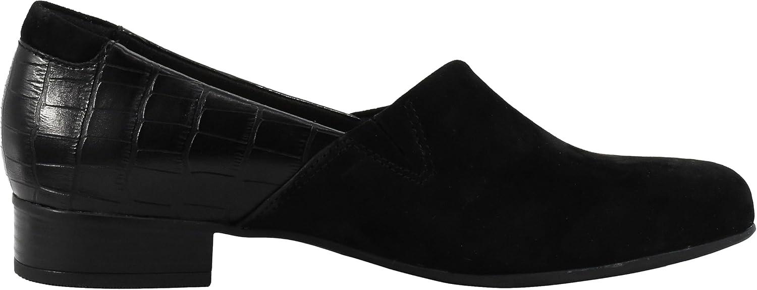 imageClarks Womens Juliet Palm LoaferBlack Suede
