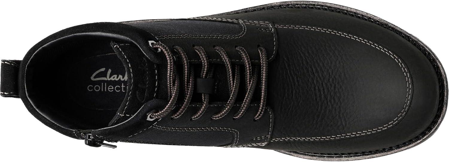 imageClarks mens Maplewalk RiseBlack Leather