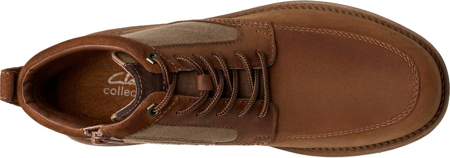 imageClarks mens Maplewalk RiseDark Tan Leather