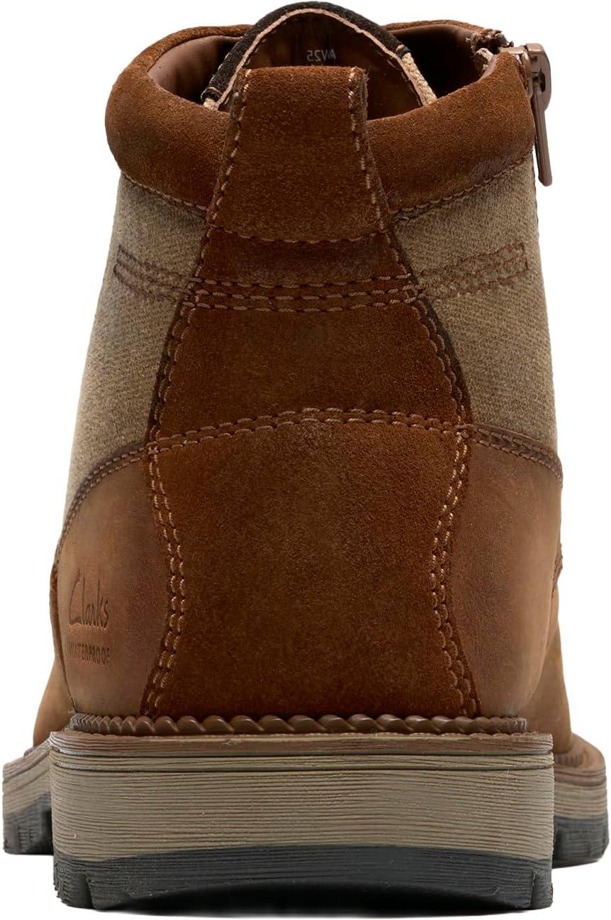 imageClarks mens Maplewalk RiseDark Tan Leather