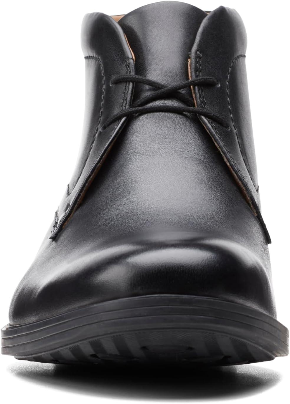 imageClarks mens Whiddon MidBlack Leather