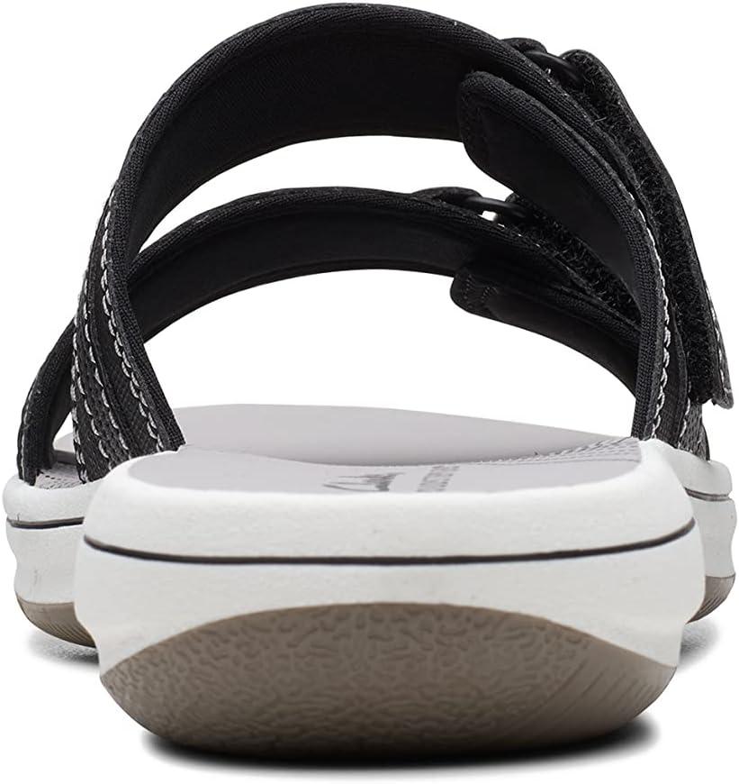 imageClarks womens Breeze PiperSlide SandalBlack