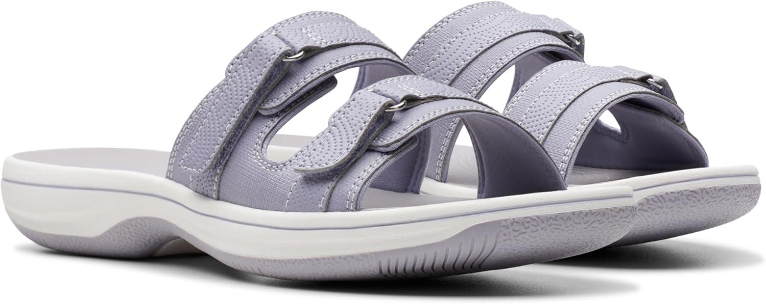 imageClarks womens Breeze PiperSlide SandalLilac