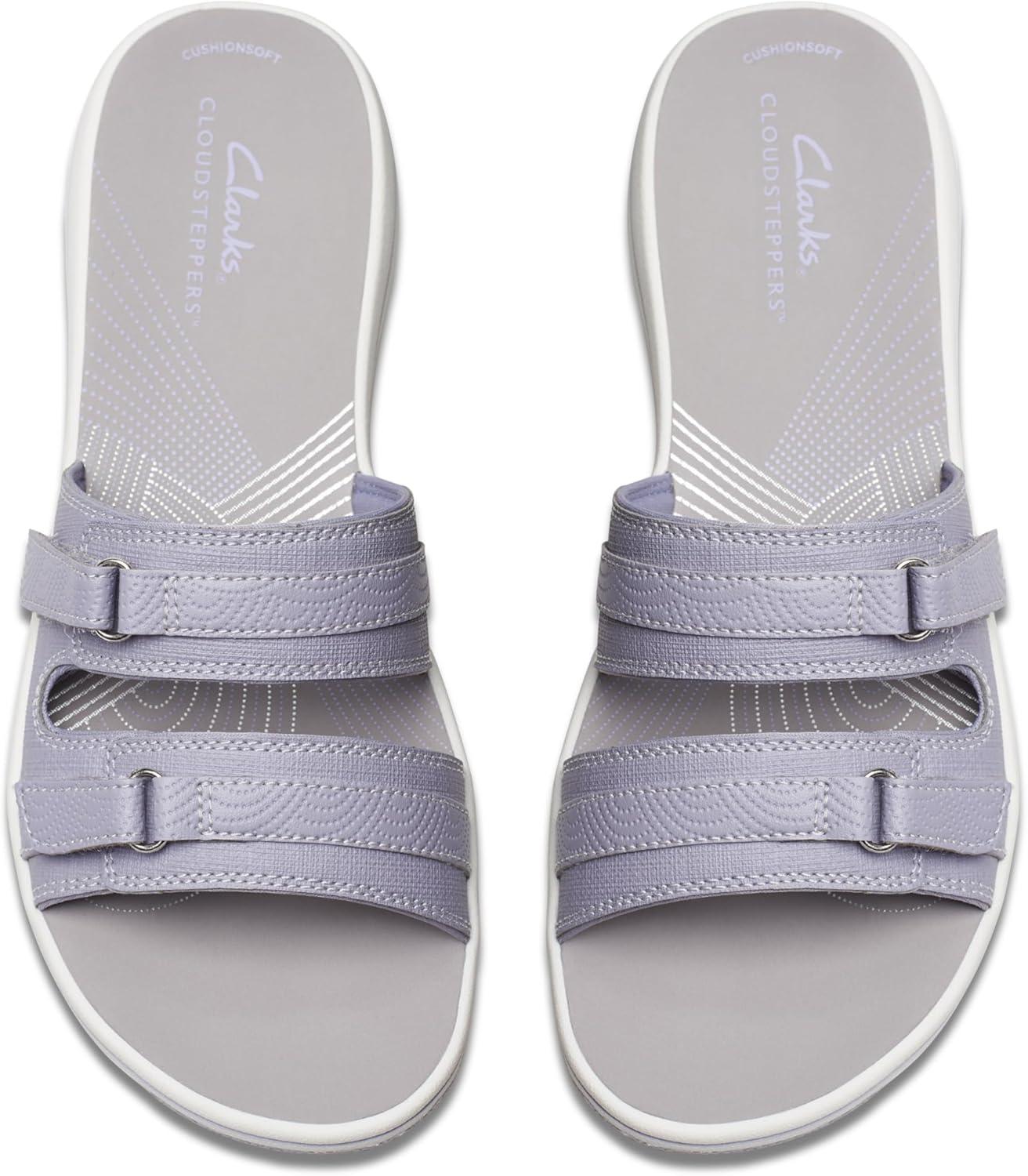 imageClarks womens Breeze PiperSlide SandalLilac