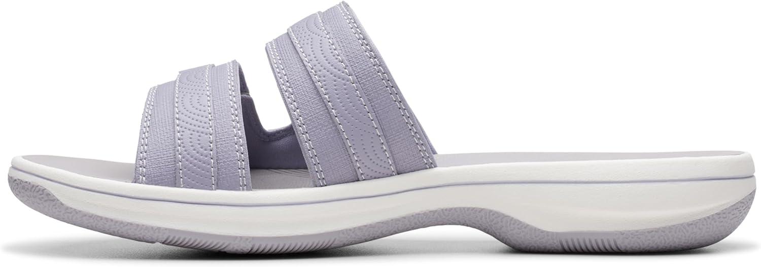 imageClarks womens Breeze PiperSlide SandalLilac