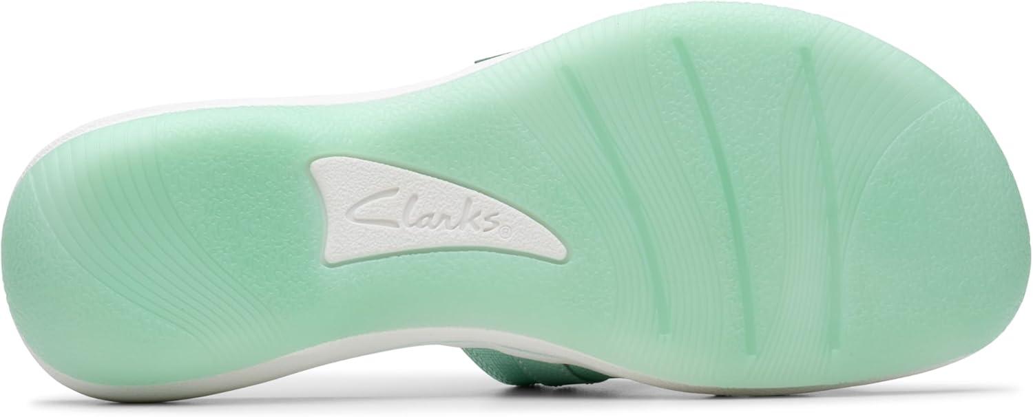 imageClarks womens Breeze PiperSlide SandalTurquoise