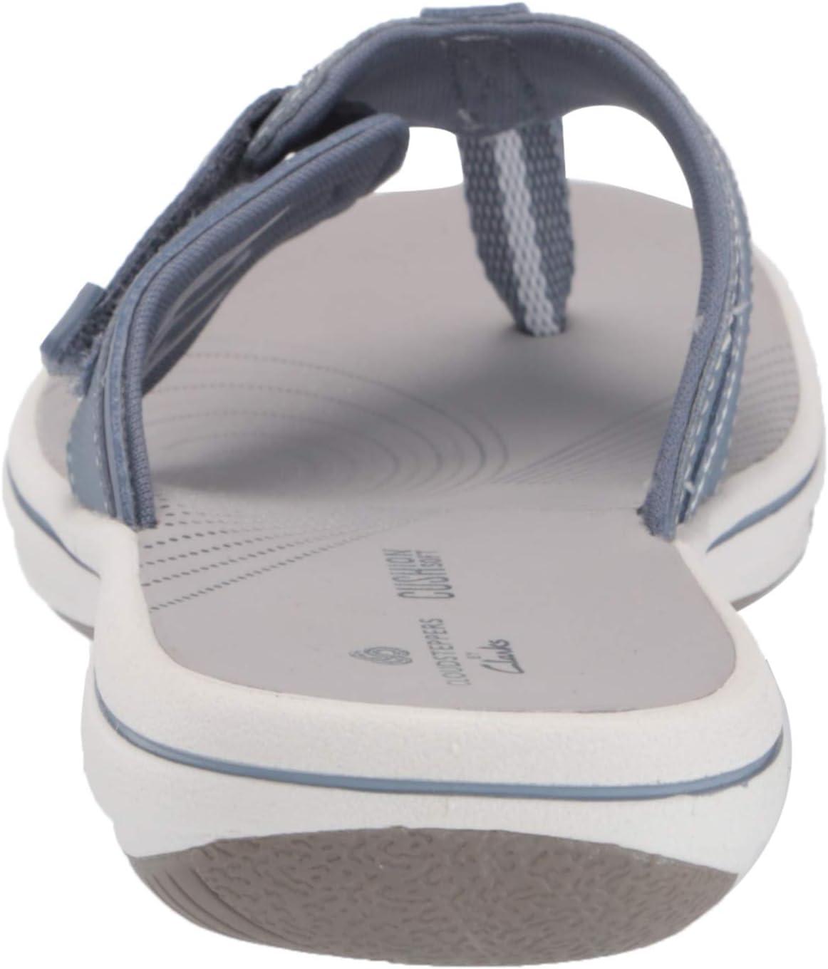 imageClarks womens Brinkley JazzBlue Grey Synthetic