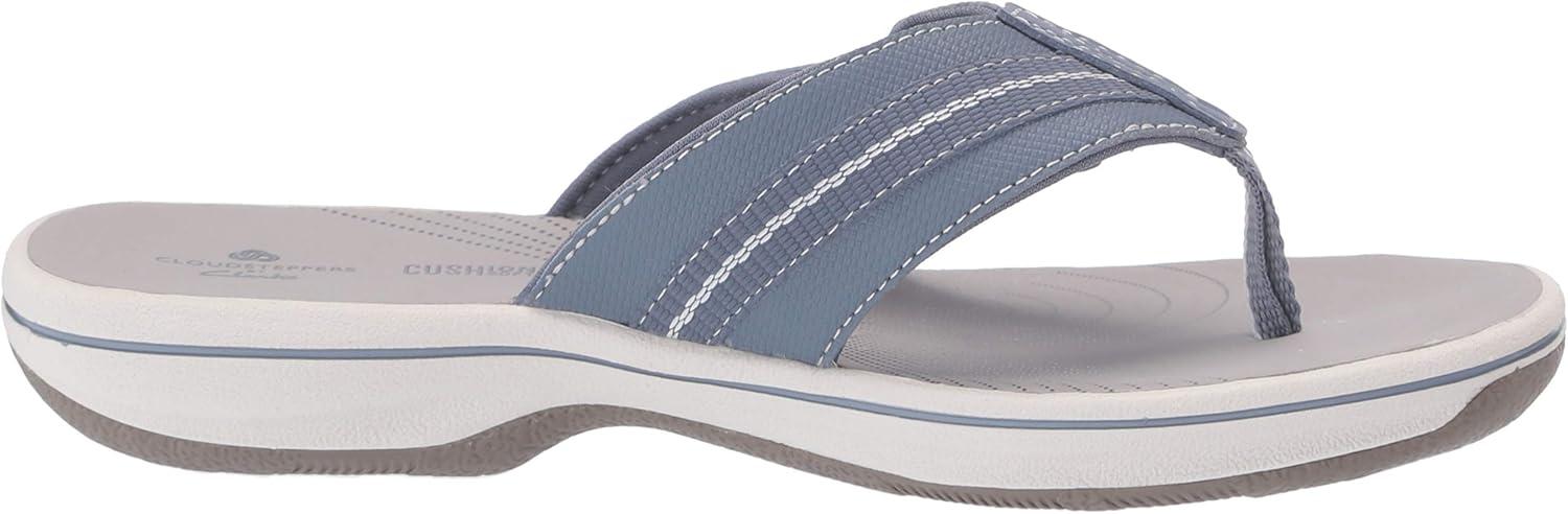 imageClarks womens Brinkley JazzBlue Grey Synthetic