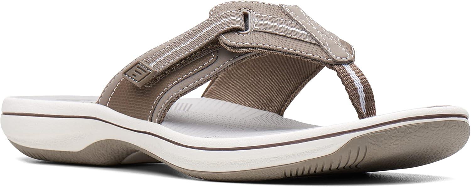 imageClarks womens Brinkley JazzPewter Synthetic