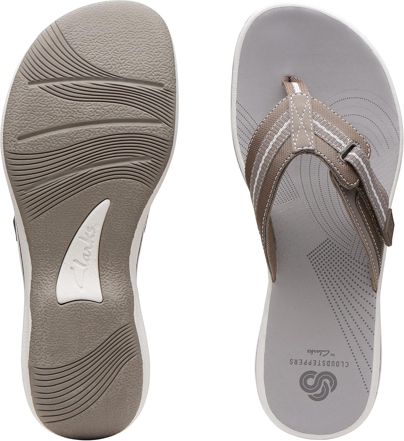 imageClarks womens Brinkley JazzPewter Synthetic