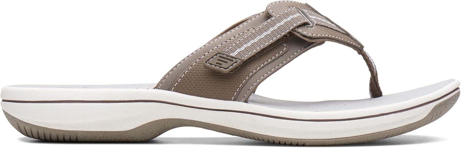imageClarks womens Brinkley JazzPewter Synthetic