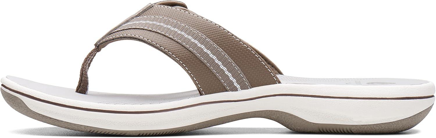 imageClarks womens Brinkley JazzPewter Synthetic
